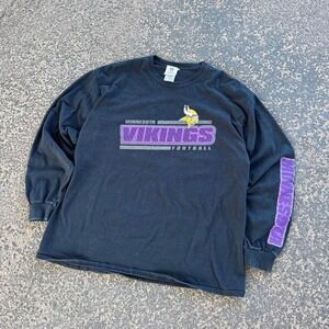 Vintage 00's Minnesota Vikings NFL Football Longsleeve shirt Size xl